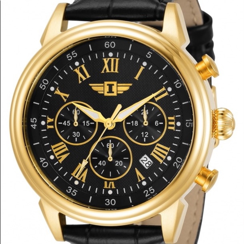 Invicta Men Model IBI90242-003| Men's Watch Quartz | Stainless Steel Gold